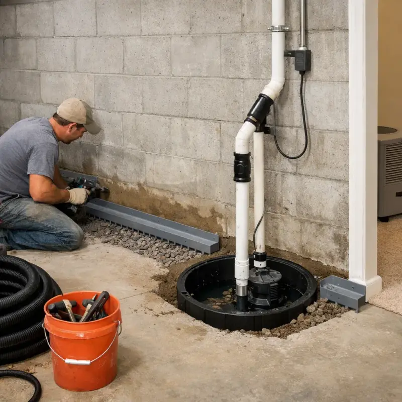 Basement Waterproofing Redding
