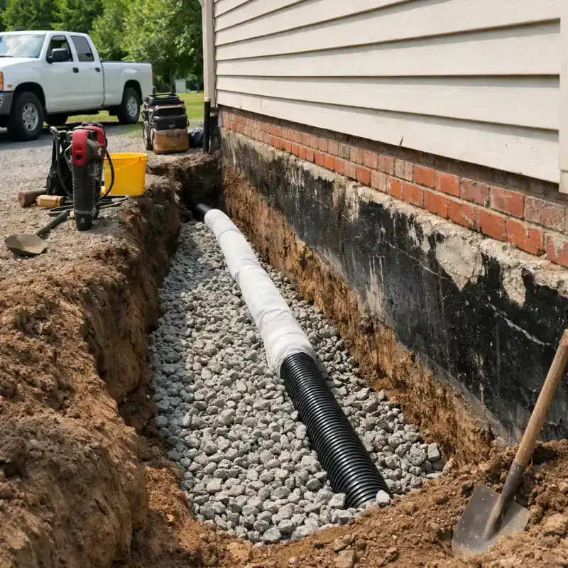 French Drain Redding