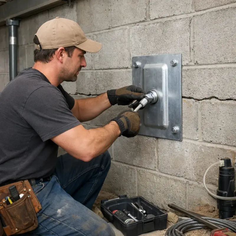 Wall Anchor Installation Redding